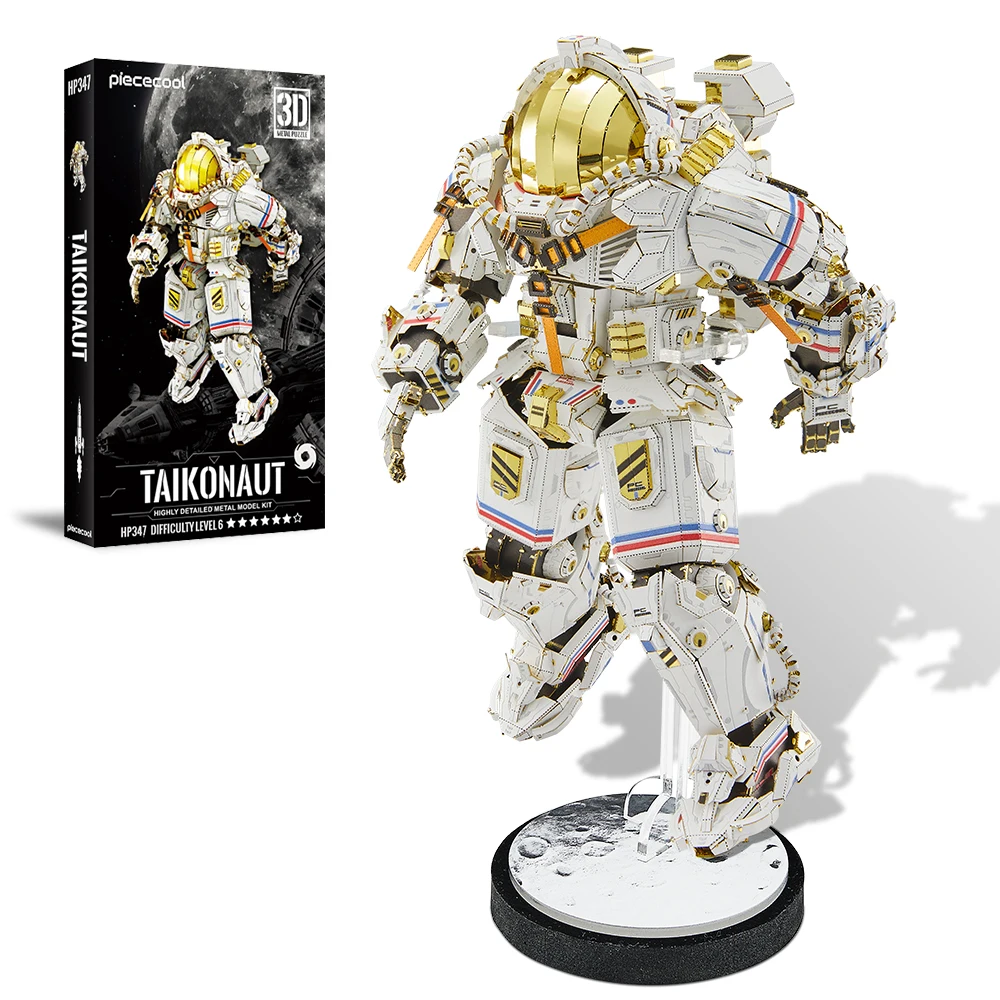 Piececool 3d Metall Moll Kit Taikonaut Mecha Puzzles Puzzle DIY Set für Erwachsene besten Geschenke & Sammlung 26 Piececool 3d Metall Moll Kit Taikonaut Mecha Puzzles Puzzle DIY Set für Erwachsene besten Geschenke & Sammlung 26