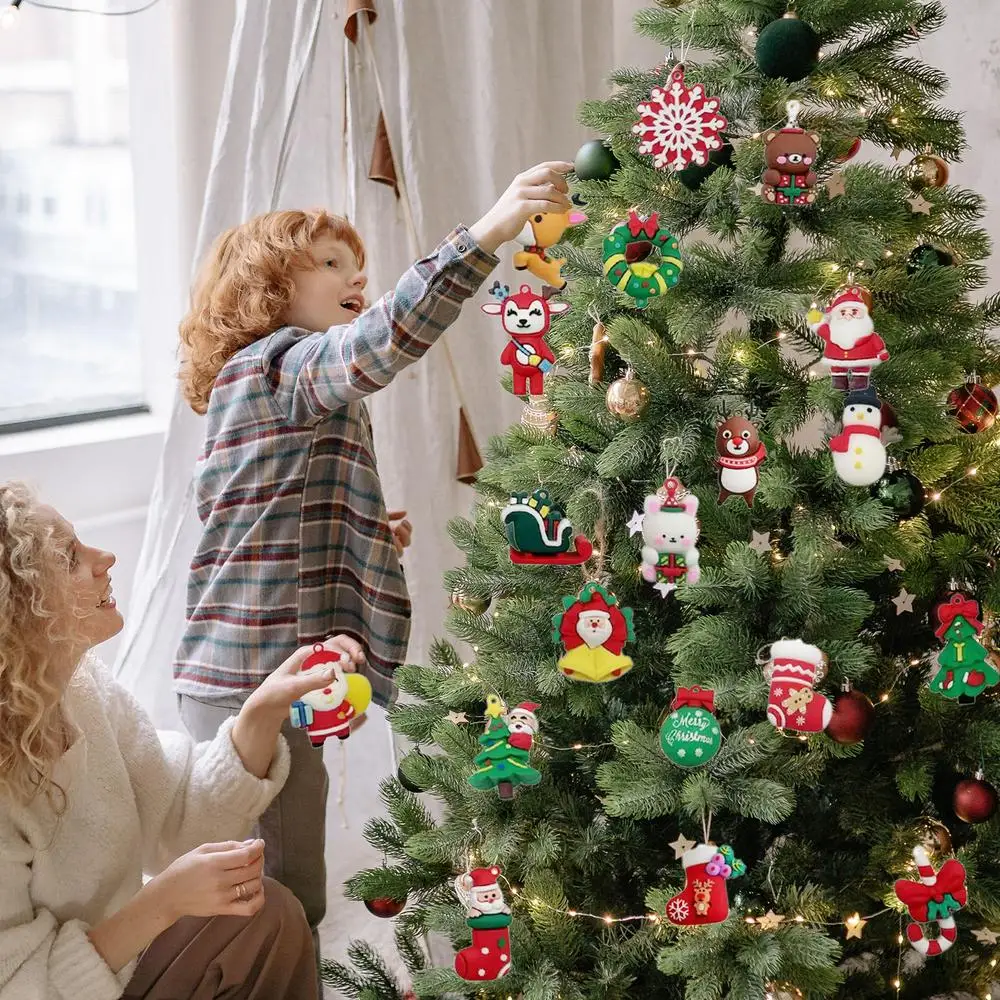 Description Picture 2 of itemChristmas Gnome Advent Calendar 24 Days Countdown Calendar Cute Gnome Dolls Ornament Holiday Home Decoration Christmas Gifts