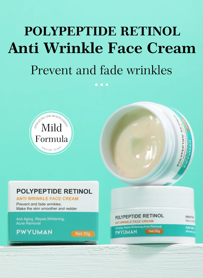 Retinol Remove Wrinkle Face Cream Lifting Firming Fade Fine Line Anti-aging Whitening Moisturizing Korean Skin Care_voghion.com
