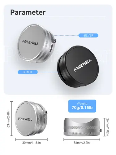 Freewell New Style CPL/GMIST Filter With Lens Hood Compatible With Fujifilm X100VI X100V X100S X100T X100F Fuji Series Cameras - Image 6