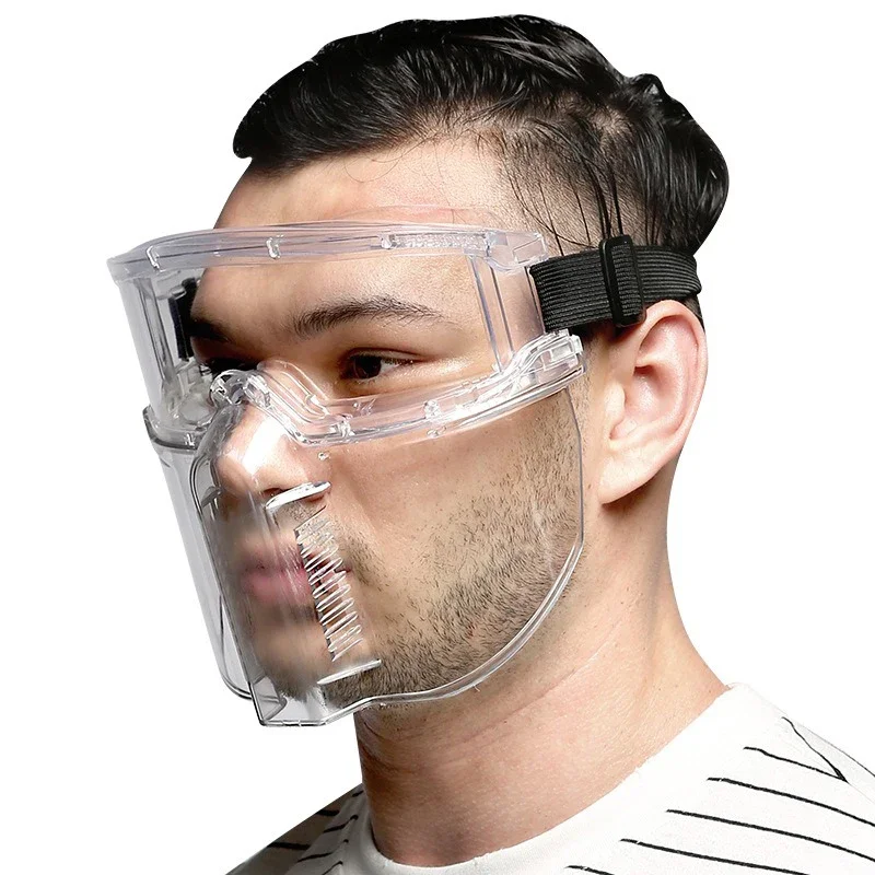 Industry Protective Visor High Temperature Resistance Polish Welding Dust Oil Splash Resistant Anti Impact High Definition Visor