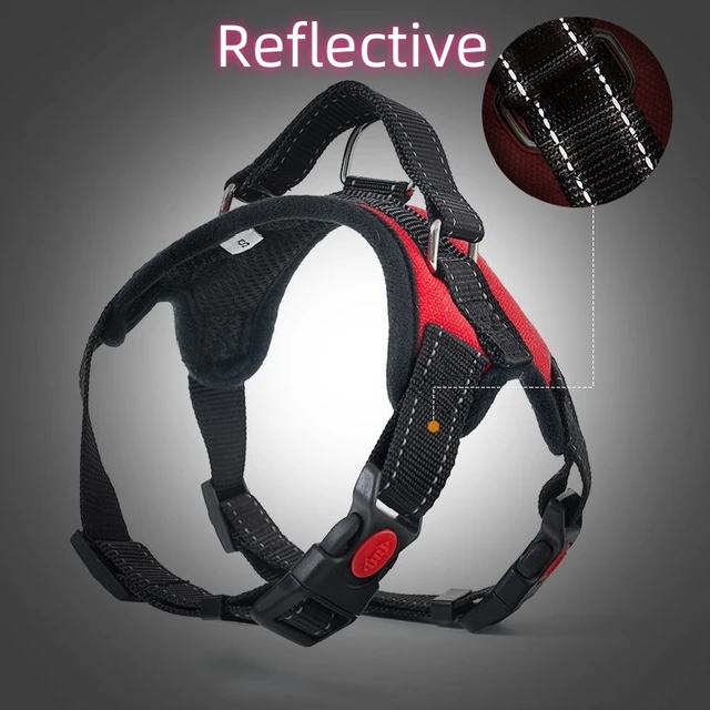No-pull Strong Dog Harness Vest Harness for Dogs Small Medium Large Dogs Pet Accessories Corgi Chihuahua Shepherd Dog Supplies 4