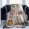 Winter Kid's 3d Printed baby blanket Cat Skulls Ouija Board Witchy Premium babes carpet Gothic Home Decor Quilt for Children 2