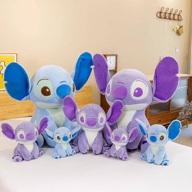 

24cm/30cm Stitch Soft Stuffed Plush Dolls Kawaii Disney Cartoon Figure Peripheral Doll Girlfriend Woman Kids X-mas Birthday Gift