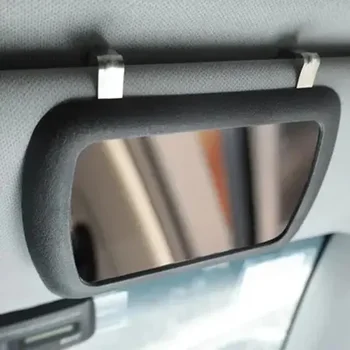 Parasole per auto, specchio per il trucco, parasole per passeggero anteriore dell'auto, decorazione interna universale per auto con specchio per il trucco