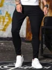 Man Pants Retro Washing Zipper Stretch Jeans Casual Slim Fit Trousers Male Plus Size Pencil Pants Denim Skinny Jeans for Men 5