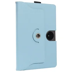 Magnetic Protective Cover with Hand Strap and 360 - Degree Rotation for NXTPAPER 14 9491G (Light blue)