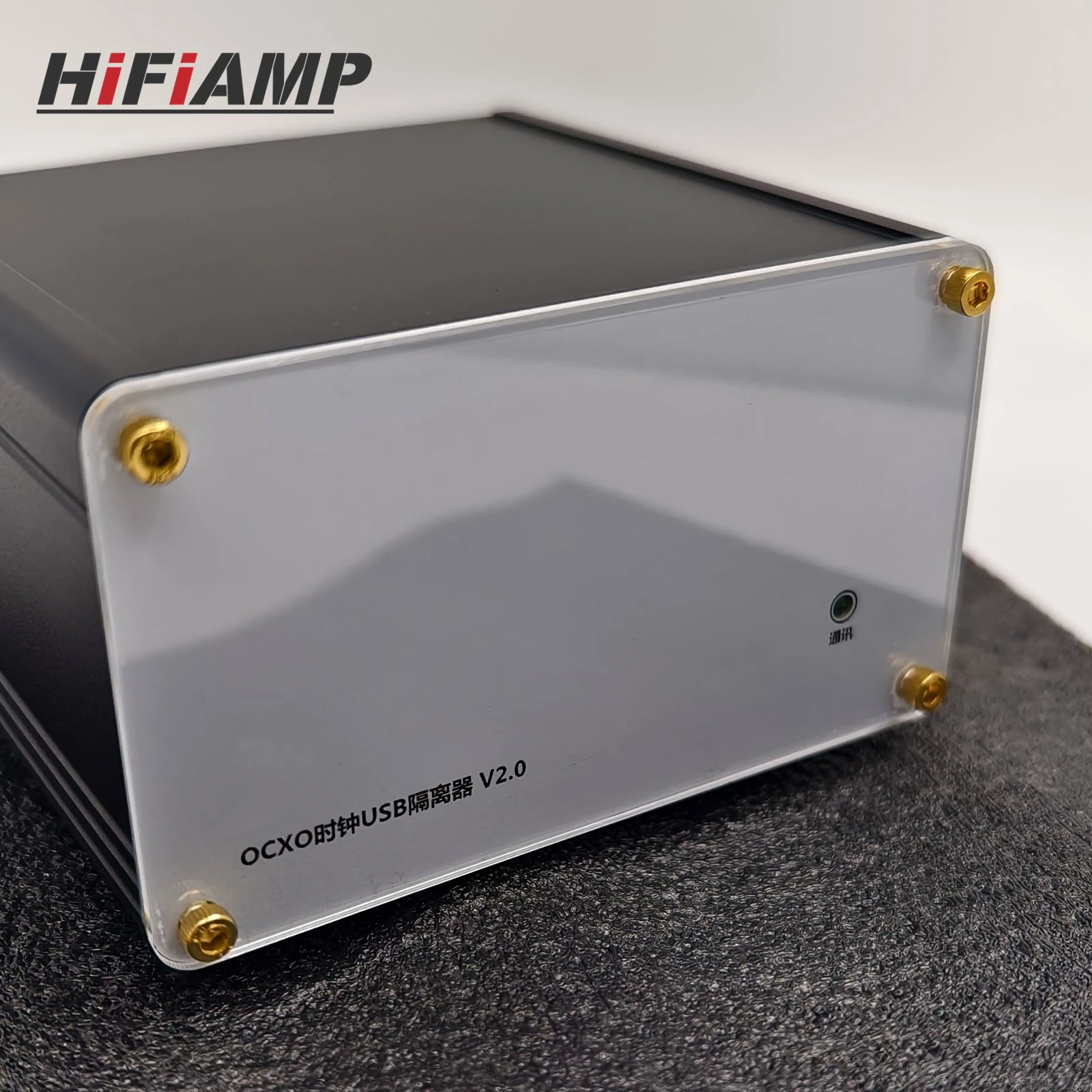 HiFiAMP OCXO 1-IN 2-OUT USB 디지털 오디오 절연기 USB 워터 워싱 장치 내장 저위상 잡음 OCXO