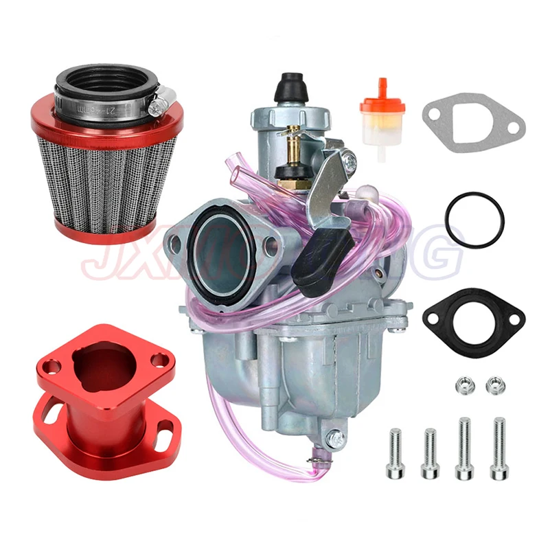 

VM22 26mm Carburetor Carb Performance Intake Pipe Mainfold 38mm Air Filter Kit For Predator 212cc 196cc Honda GX160 GX200