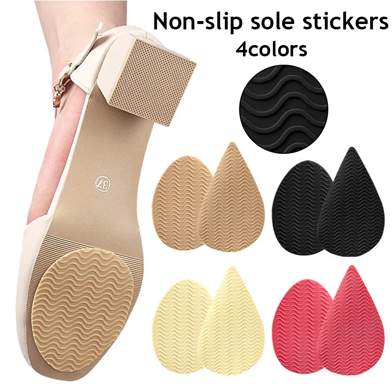 

Anti-skid Rubber Forefoot Pads Non-slip Stickers Sole Pad Insole Wear-resistant High Heels Repair Outsoles Shoes Soles Protector