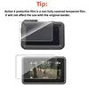3pcs/set Tempered Glass Films Lens Screen Explosion-proof Protection Film for DJI OSMO Action 1 2 3 4 Sport Camera Accessories 3