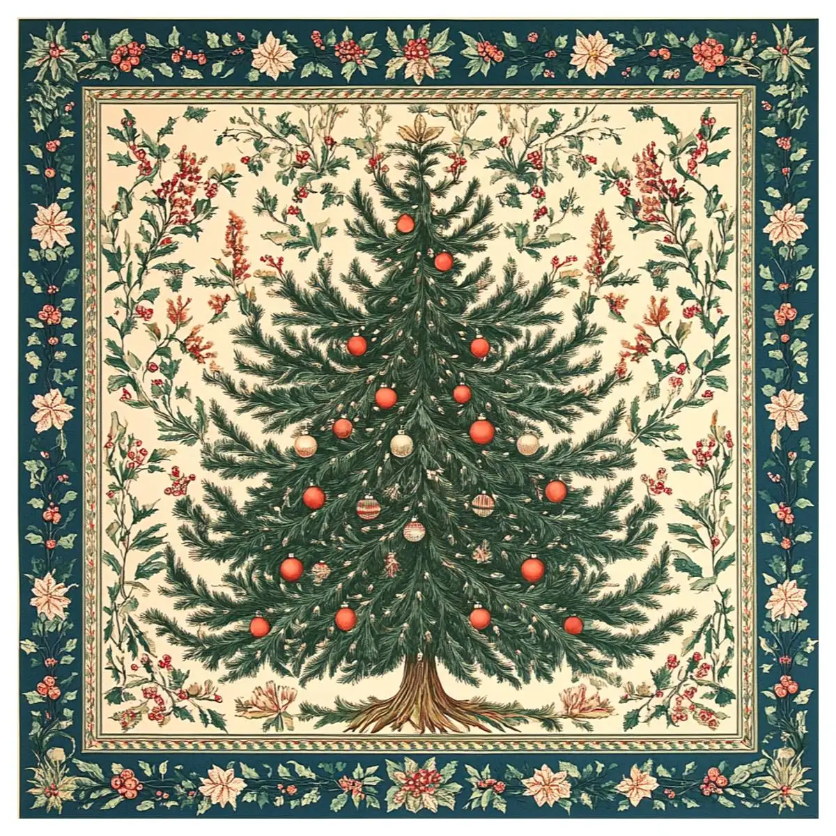 Weihnachtsbaum Kreuzstich-Set DIY 11CT/14CT Stickerei Neuerscheinung Vollständiges Stickerei-Bastelset