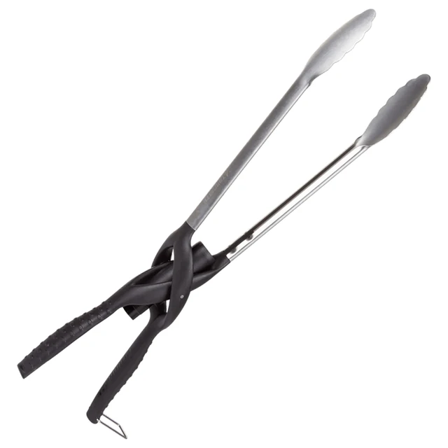 Tonglite Rozsdamentes Acél Fém Bbq Szerszám Grill Nyárs Barbecue Tong Witalumunium Led Világítás Belsejében (Akkumulátor Nélkül) - Image 4