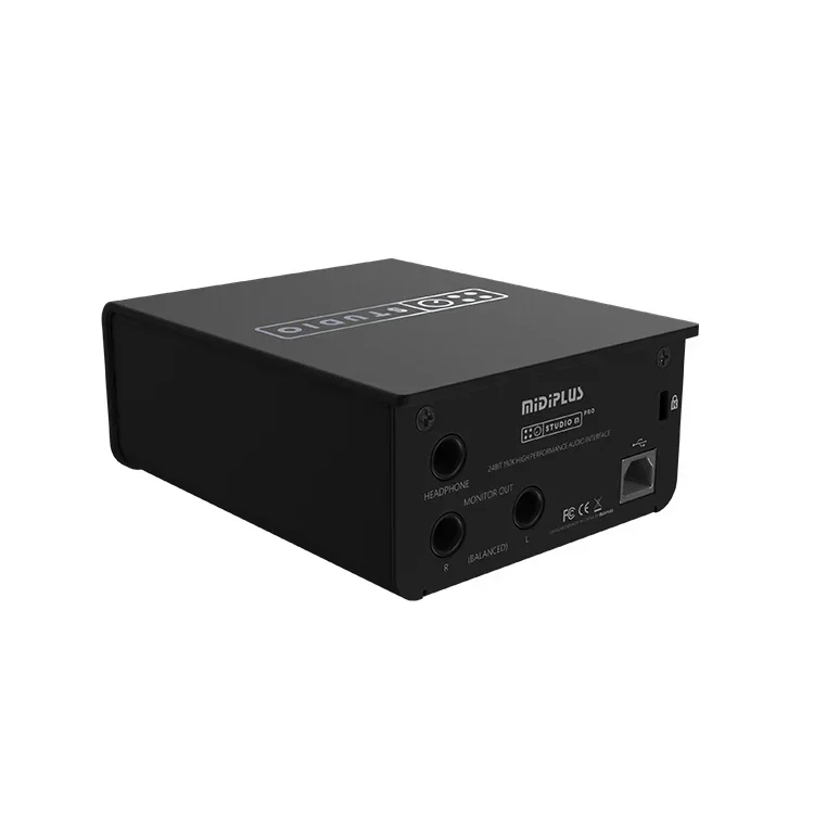 midiplus Audio Interface Mixer Professional Recording Studio Audio Interface Sound Card Live Stream External Sound Cards