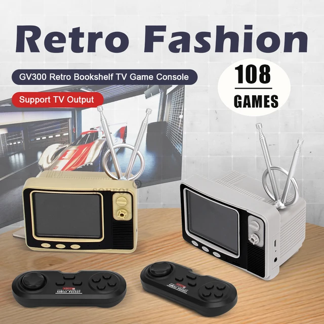 Console de jogos portátil com USB, controle com fio, mini jogos retro, jogos  para 2 jogadores, presentes para adultos e crianças, 200 jogos clássicos -  AliExpress