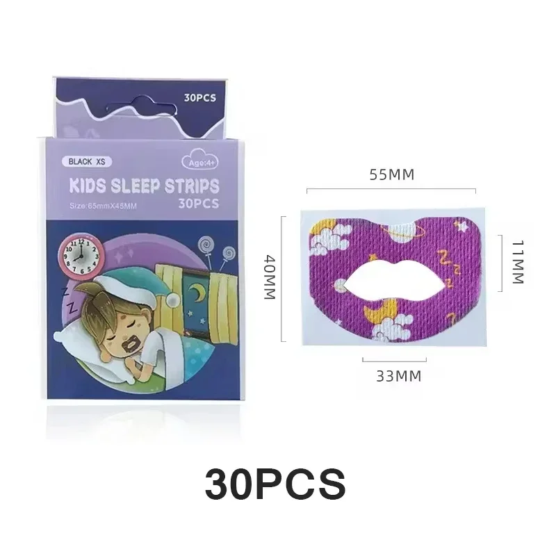 Baby Sleep Strips 30Pcs Infant Anti-open Mouth Sleeping Tape Good Slumber Patch Baby Care Tools