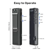 Vandlion Magnetic Digital Mini Camera HD Flashlight Micro Cam Webcam Motion Detection Snapshot Loop Recording Camcorders - Image 3