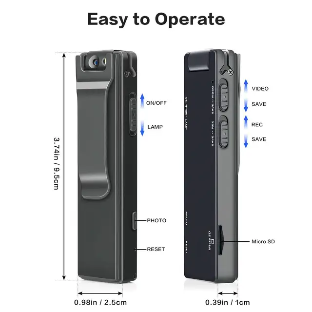 Vandlion 마그네틱 디지털 미니 카메라