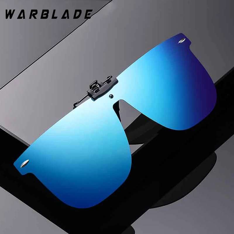 

Polarized Sunglasses Men Mirror Flip Up Clip on Night Vision Glasses Yellow Lens Anti Glare Driving Fishing Goggle Eyewear UV400