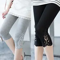 Women Summer Hollow Lace Stretch Leggings Sports Fitness Skinny Pants Crop 3 4 Length Leggings Capris.jpg