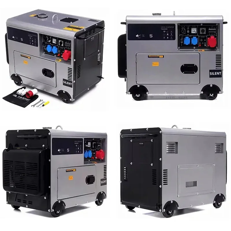 Super Silent Diesel Generator 20kw 15kw Power Portable Generator 20kva 15kva 10kva 8.5kva Generators Set Genset Generadors