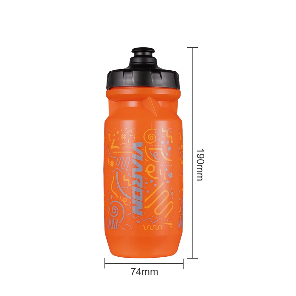 Water Bottle Bicycle Water Bottle Sports Bottle VIARON 550ML Road Cycling Water Bottle Leak Proof Bicycle Holder Drinking MTB Mountain Bike Sports Bottle Dustproof Cup Portable