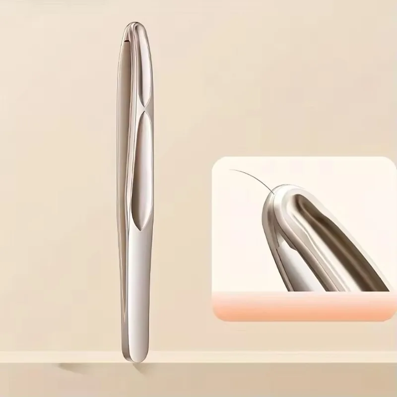 정밀한 수염 및 콧수염 다듬기를 위한 스테인리스 스틸 눈썹 클립 - 디자인이 있..