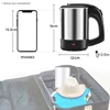 Mini Electric Kettle Tea Coffee Stainless Steel 1000W Portable Travel Water Boiler Pot 0.5L For Hotel Family Trip 6