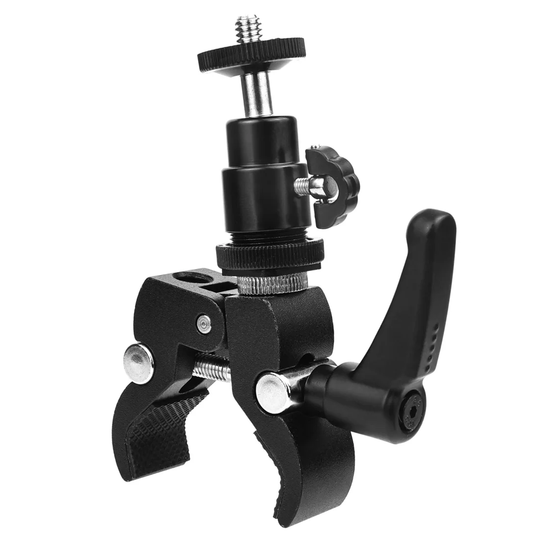 Super Clamp Mount Holder with Tripod Ball Head Adapter for Gopro For Insta360 DS
