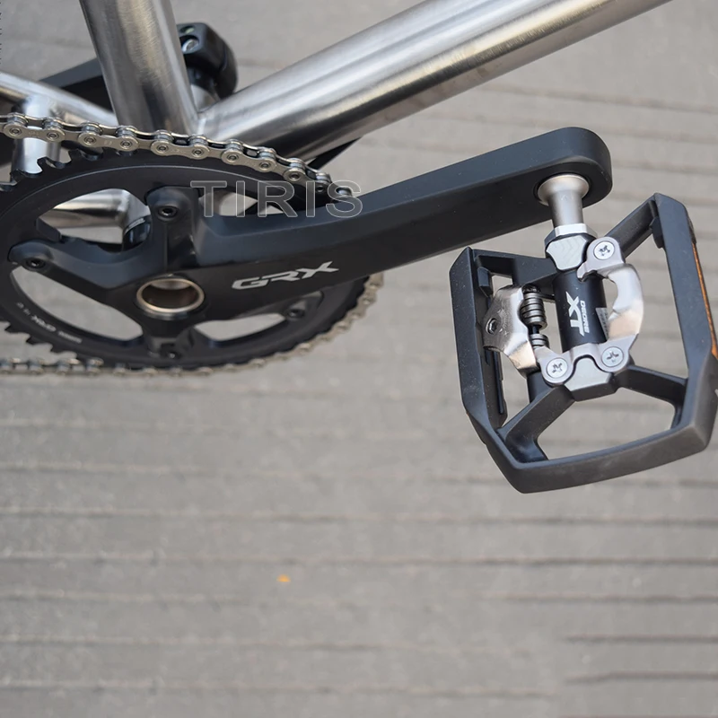 TIRIS-CR2 Titanium Gravel Bike Frame, Cycling Frameset, Bicycle Framework,Accessory, 700C /29 inch Parts Custom