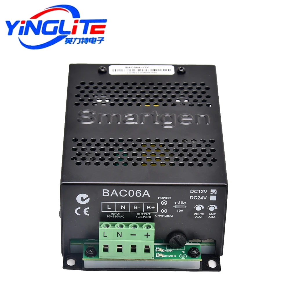 지능형 세대 BAC06A 지능형 발전기 BAC06A 12V 24V 디젤 발전기 배터리 지능형 충전기 플로팅 충전기