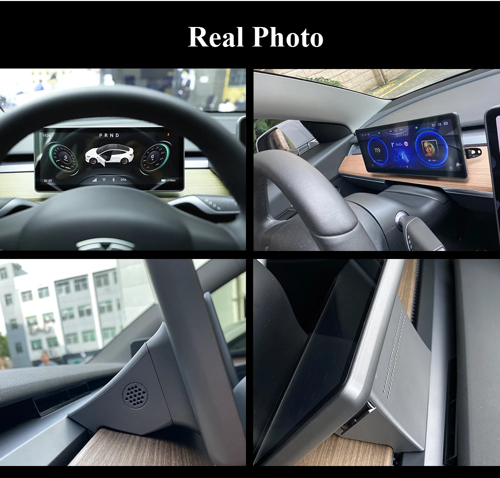 TPBUFF 10.25inch Head Up Display Nova Atualização para Tesla Modelo 3 Y HUD Digital Center Console Painel Tela de Toque Com Câmera 4GB 64GB Suporte OTA