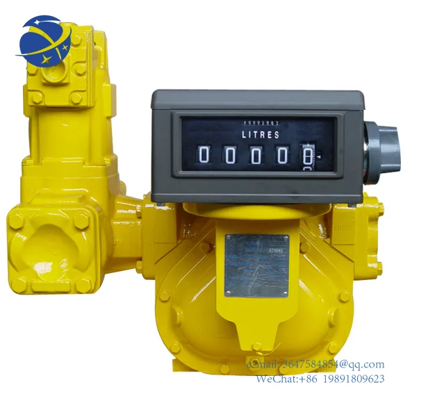 

Yun YiNew listing rotary flow meter LC positive displacement flowmeter for sale