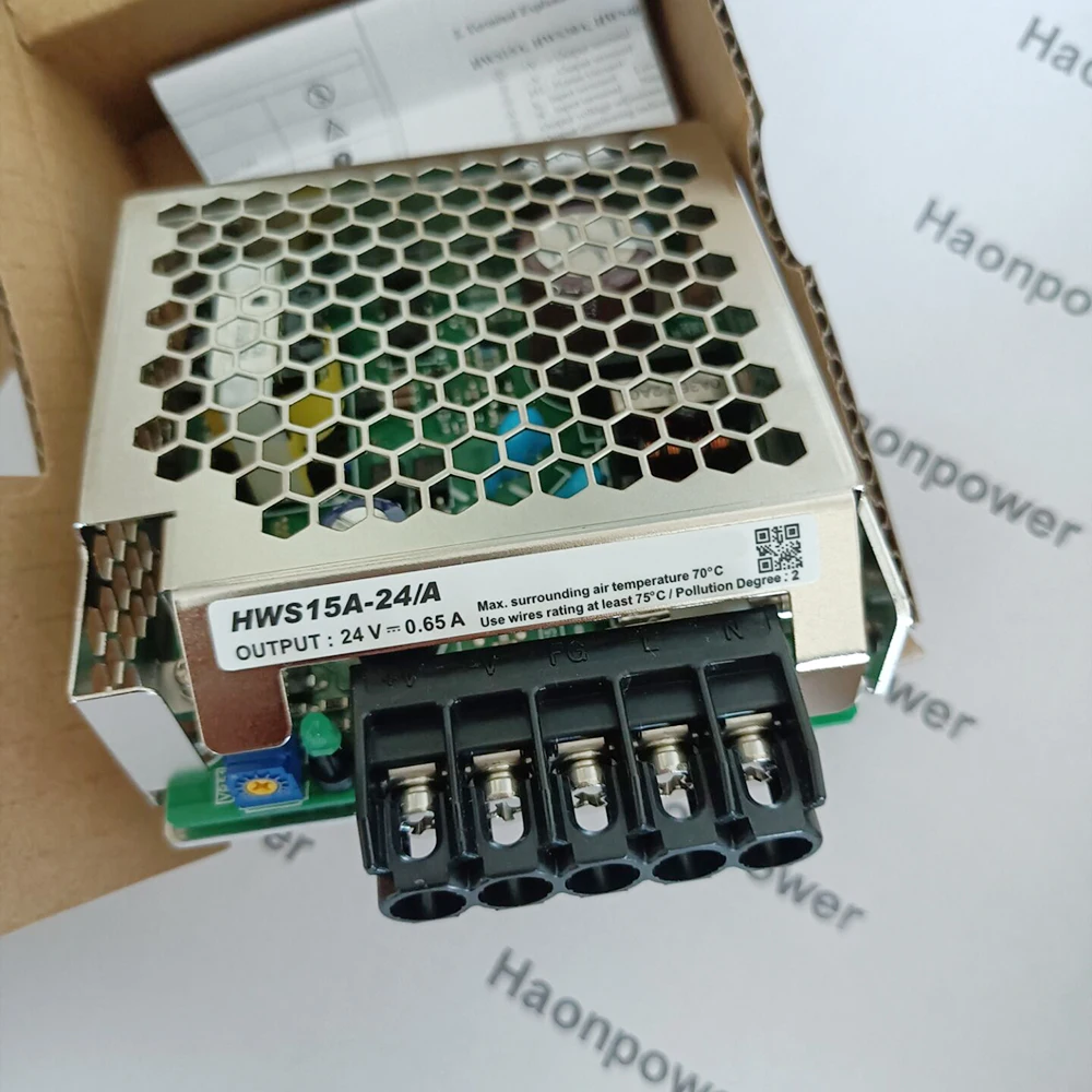 15W AC DC Switching Power Supply HWS15A 24 A Output 24V 0 65A