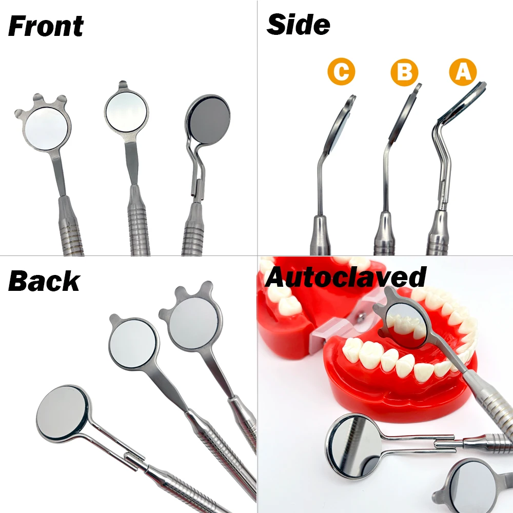 HighQualityDentalMouthMirrorAntifogRhodiumMirrorsReflectors