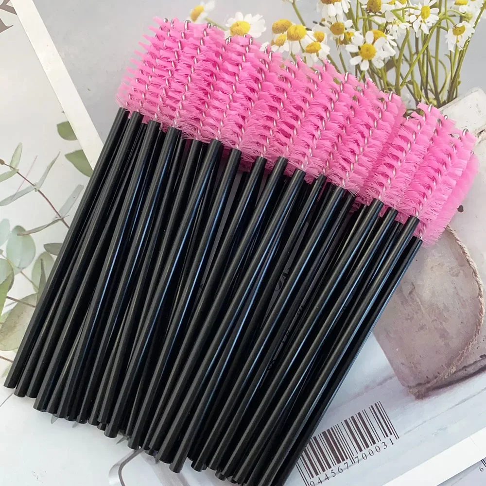 150/300pcs Mascara Wands Eyelash Brush Spoolies for Eye Lash Extension, Eyebrow and Makeup Tool Wholesale Makeup Brushes