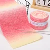 50g/Roll Gradient Colorful Mohair Multicolor Rainbow Yarn 200M Hand-Woven Soft Yarn For Knitting Crochet Sweater 3
