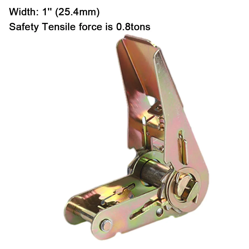 벨트 버클 웨빙 고정 0.8 톤, 물류 운송용 타이 다운 화물 스트랩