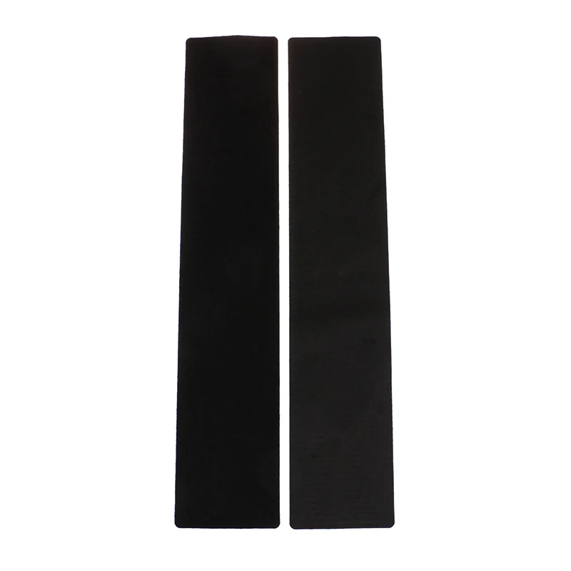 2 Stück/Set hochwertiger wetterfester Kennzeichen halter schwarzer selbst klebender Kennzeichen halter unsichtbar für Fahrzeuge – Detail 6