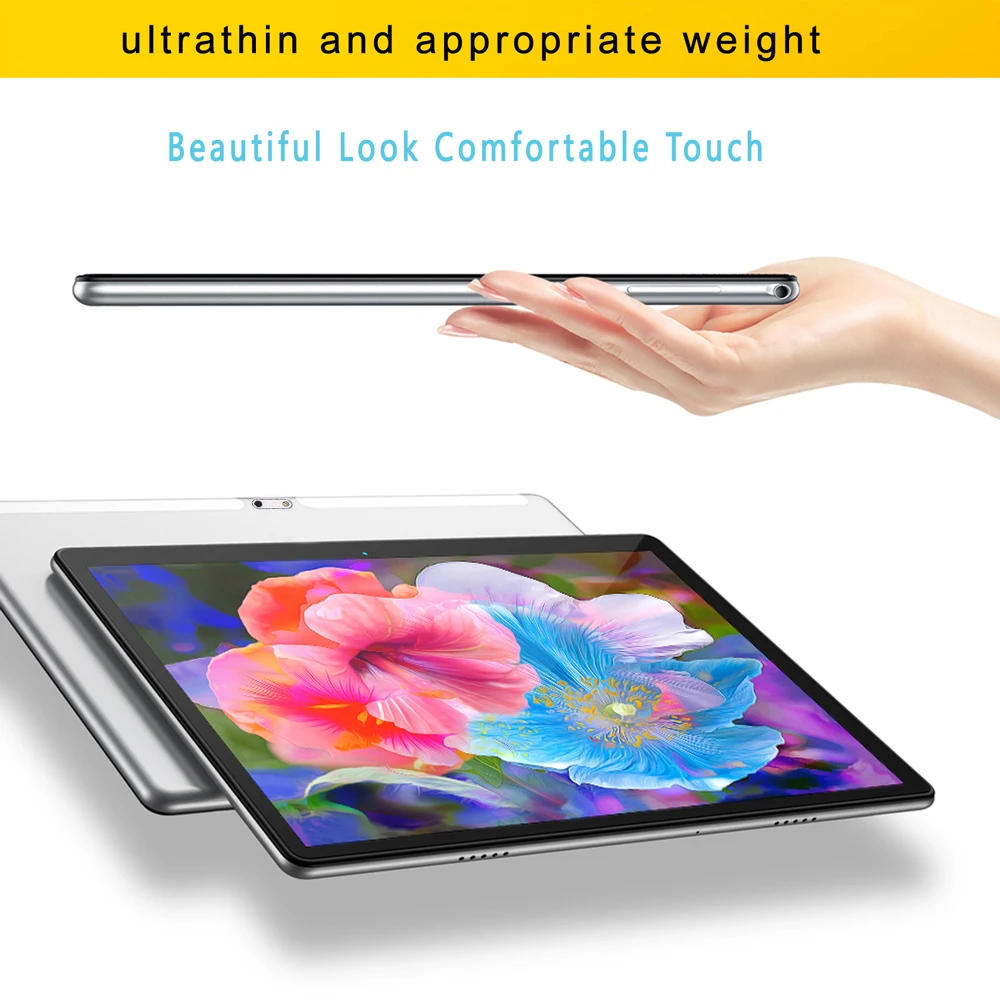 10.1 Inch 3G/4G Tablet - 4GB+64GB, Android 9, Octa Core, GPS, Bluetooth, Wi-Fi, Mobile Phone Call Description Image.This Product Can Be Found With The Tag Names Computer Office, Tablet, Tablets