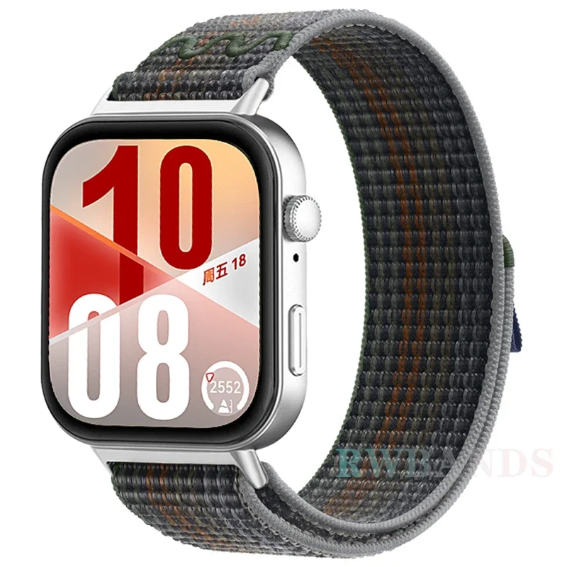 ตัวเลือกสินค้า สายรัดนาฬิกาไนลอน ระบายอากาศดี ใส่สบาย สำหรับ Huawei Fit 4/5