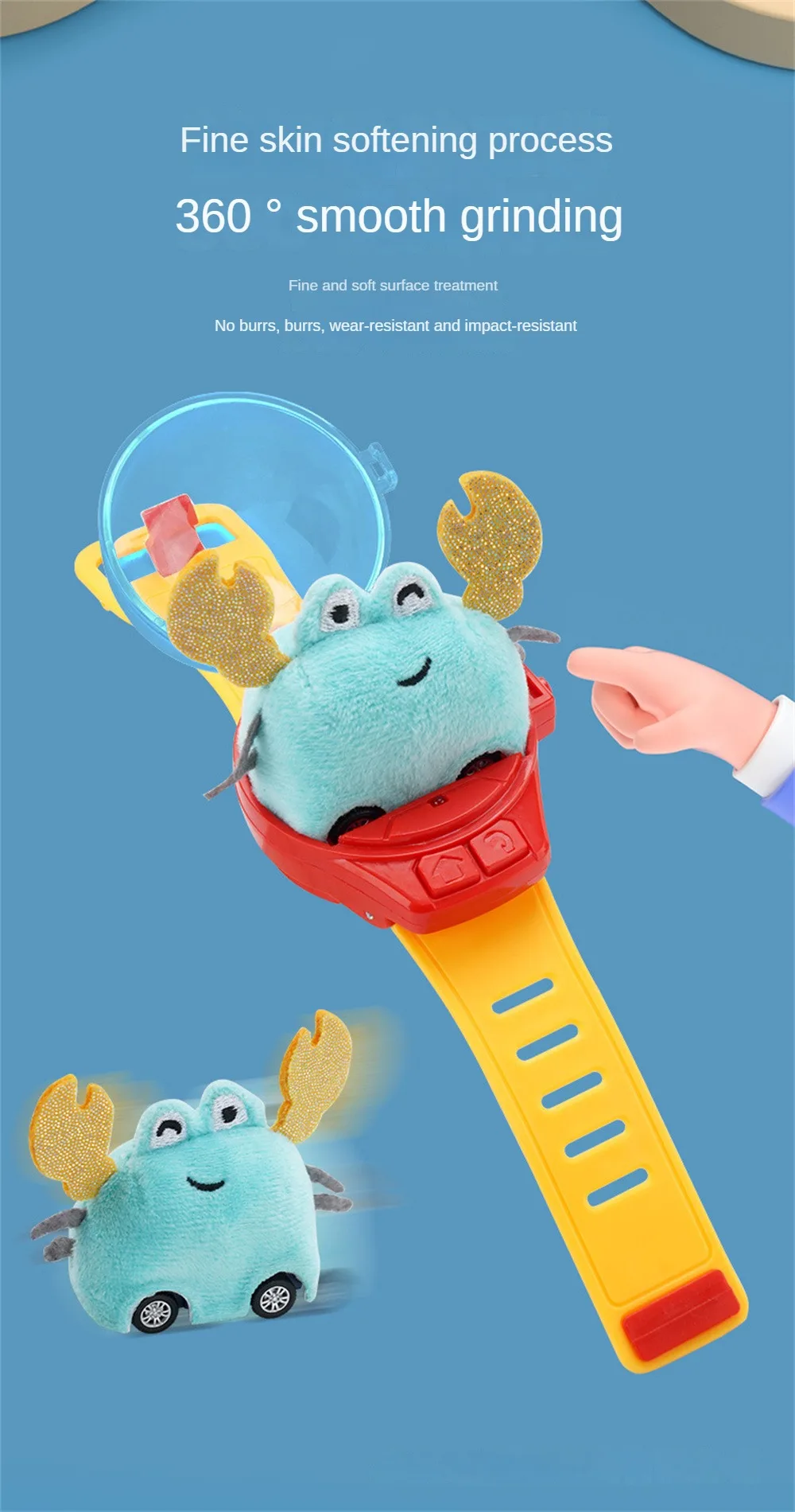 Excavatrice Télécommandée Pour Enfants - Jouet De Chantier Avec Seau Métallique - Cadeau Garçons/filles 6+ Ans - Fonctions Lumineuses Et Sonores