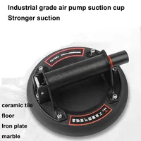 New Heavy Duty Vacuum Suction Cup 200kg Loading Capacity Vacuum Spreader for Tile Adsorption Granite Glass Lifting 8 Inch Cup