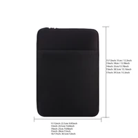 Sac intérieur pour ordinateur portable multifonctionnel, housse de protection, poche avant, peut contenir de l'énergie, 11 ", 13", 14 ", 15", 16/17" 2