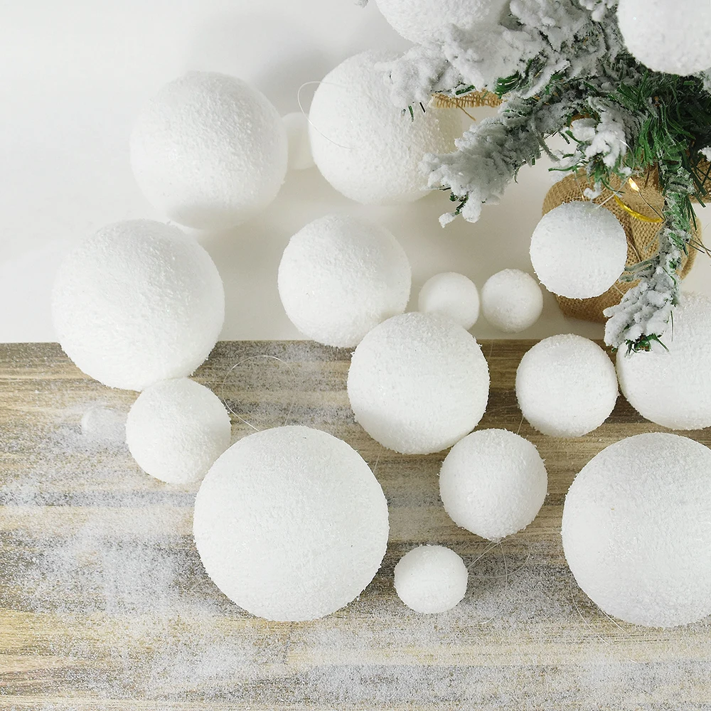 Palline Di Polistirolo 68 Pezzi - 3cm, 4cm, 6cm Per Fai Da Te, Decorazioni E Artigianato - Foto 8