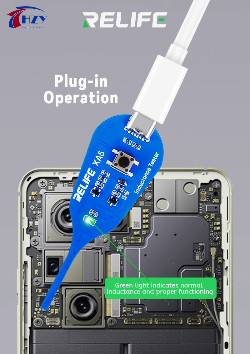 휴대폰 PCB 마더보드 수리 진단용 RELIFE XA5 인덕턴스 테스터 전자..