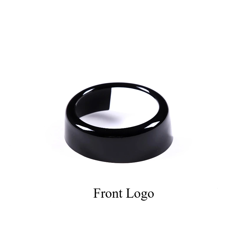 Premium Front Grille Emblem Trim with V Shape Accent