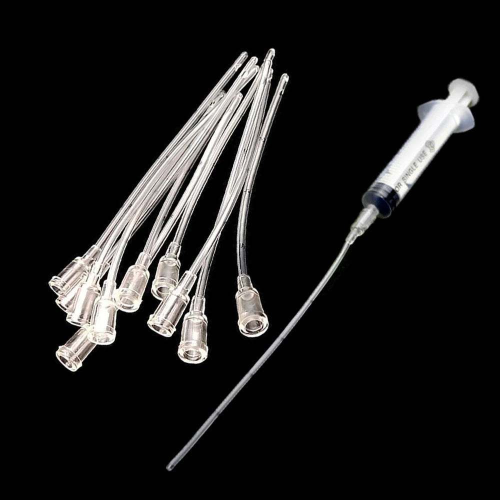 Soft Pet Cat Dog Puppy Kitten Bird Parrot Oral Gavage Feeding Tube Feeding Device Hand Tool Feeder Cannula Tip Injectable 20PCS pet nasogastric feeding tube