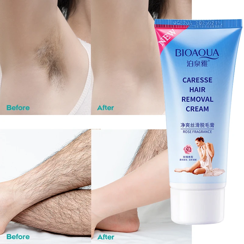 

Fast Hair Removal Cream Painless Permanent Remove Hairs Underarm Private Parts Legs Depilatory Whitening Silky Body Care Product