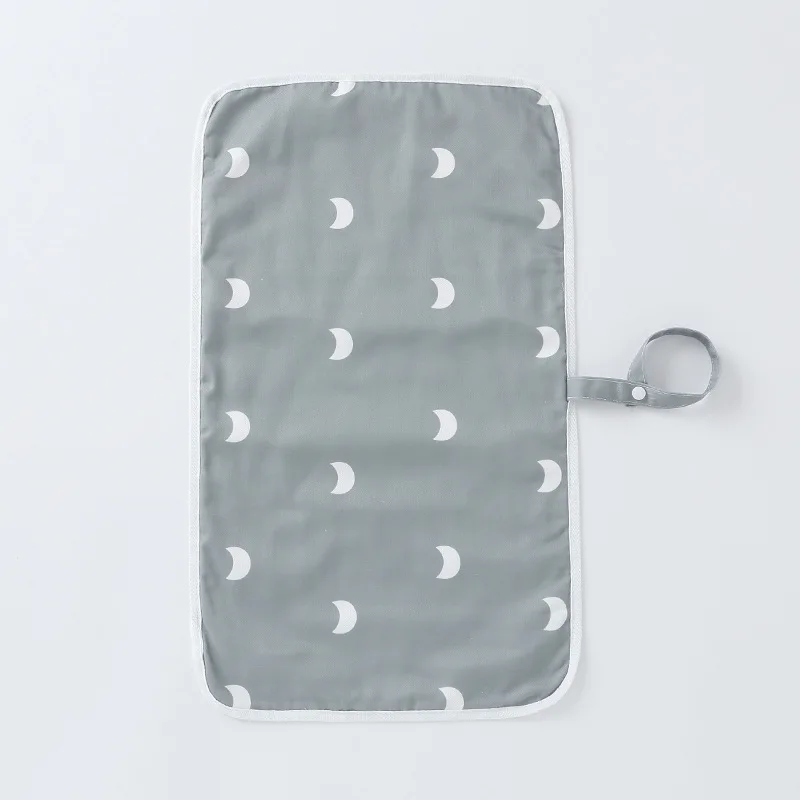 HappyFlute 35*60CM Washable Baby Diaper Changing Mat Soft Polyester Portable Changing Pad Waterproof Cover Mattress For Baby